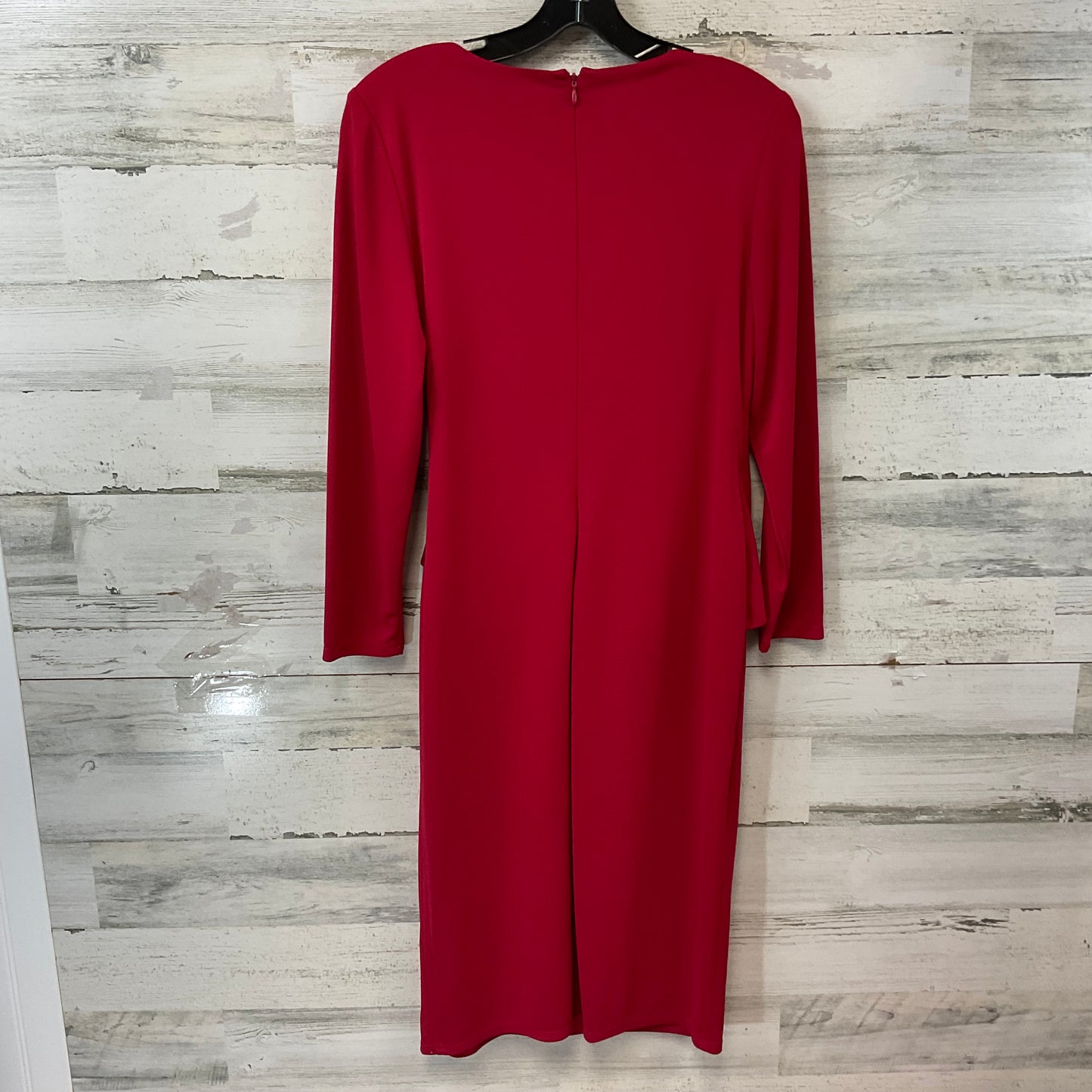 Dress Work By Lauren By Ralph Lauren In Red, Size: S