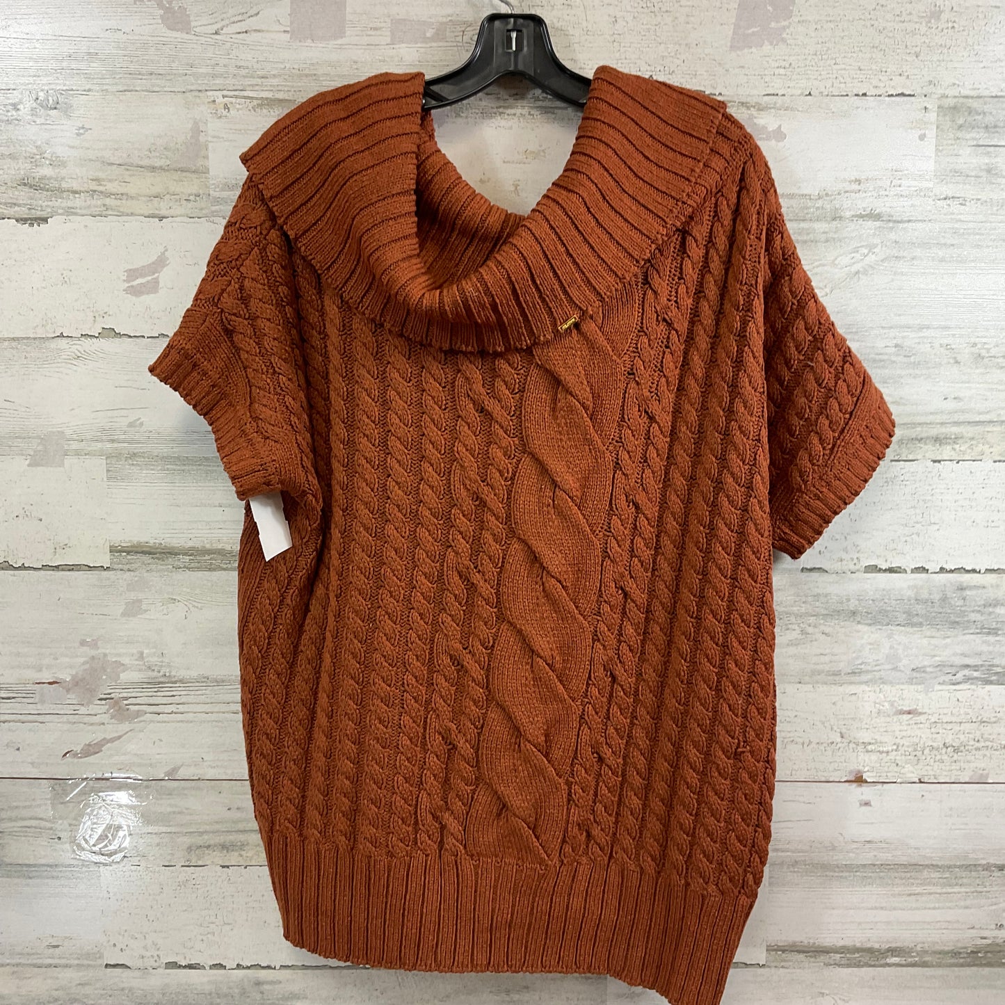 Sweater By St John Knits In Orange, Size: L