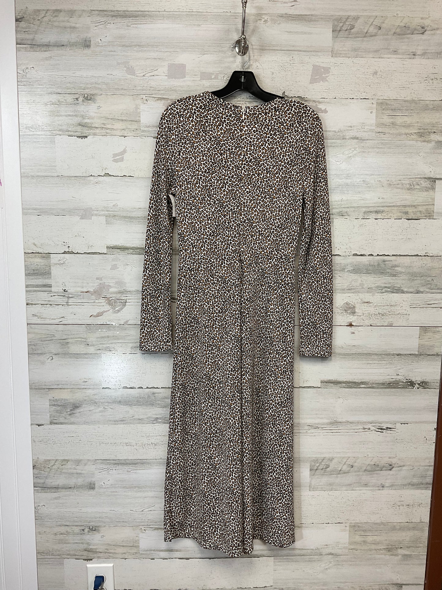 Dress Casual Maxi By Banana Republic In Animal Print, Size: S