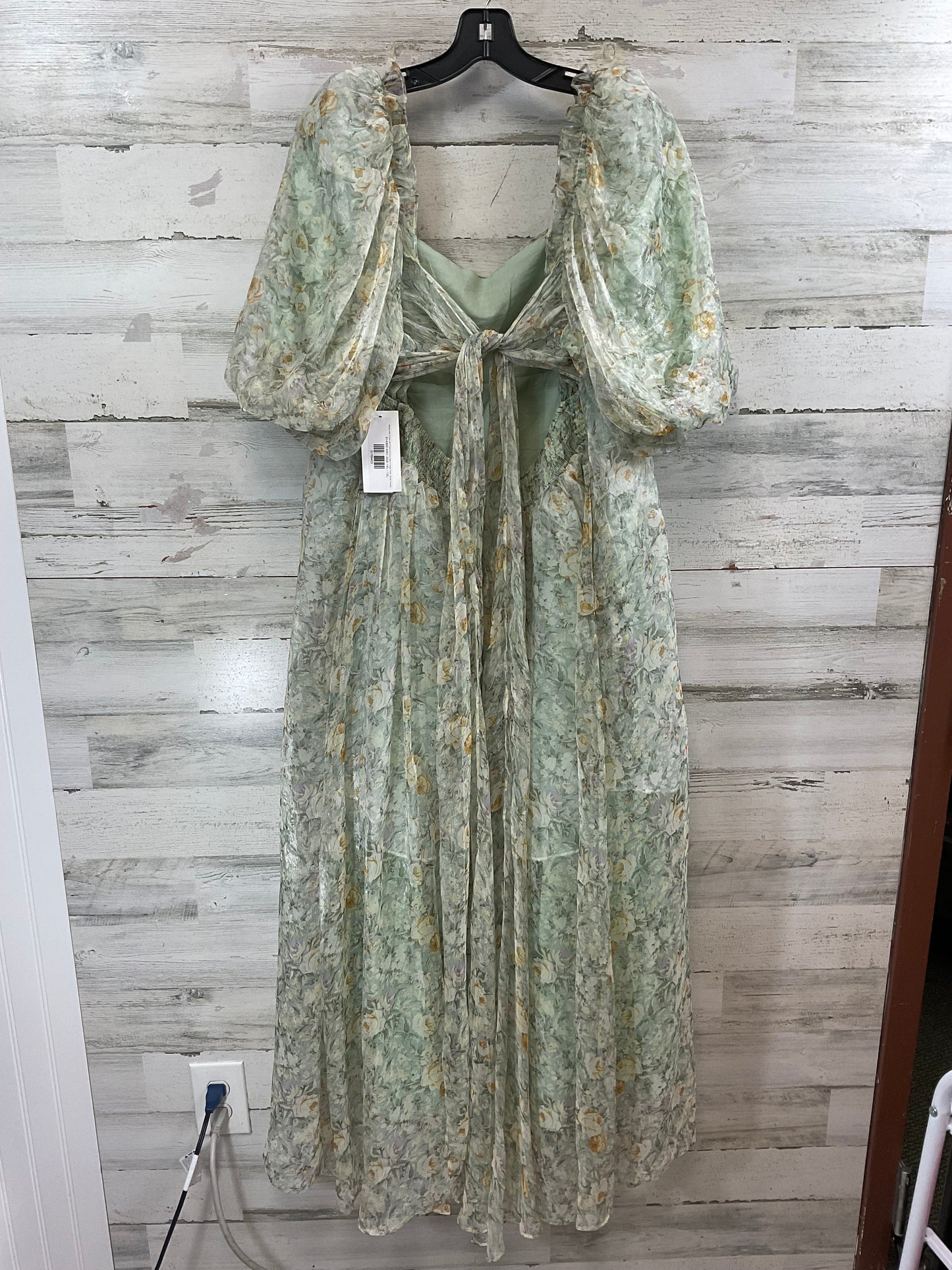 Dress Casual Midi By Worth Ny In Green, Size: 1x