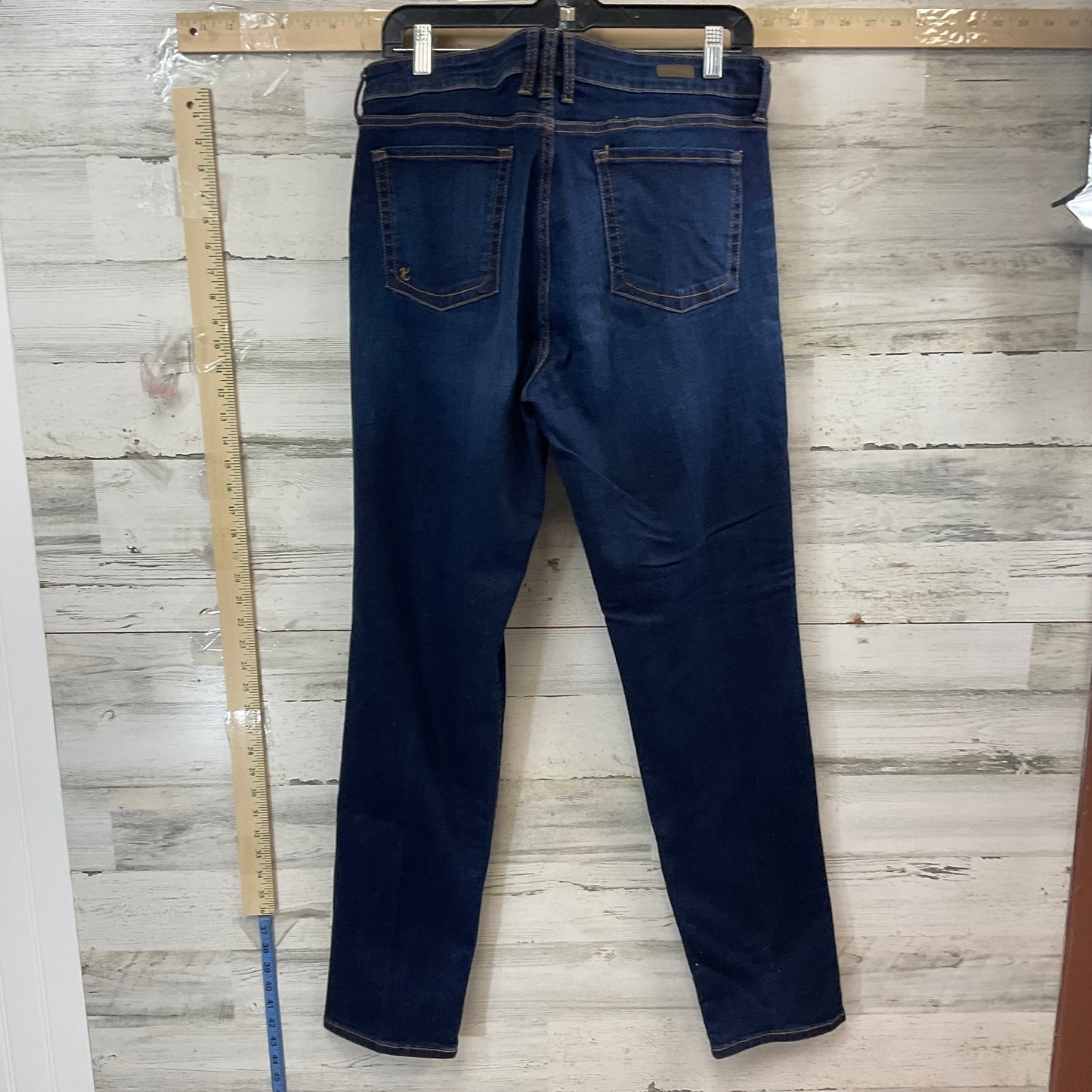 Blue Denim Jeans Straight Kut, Size 16