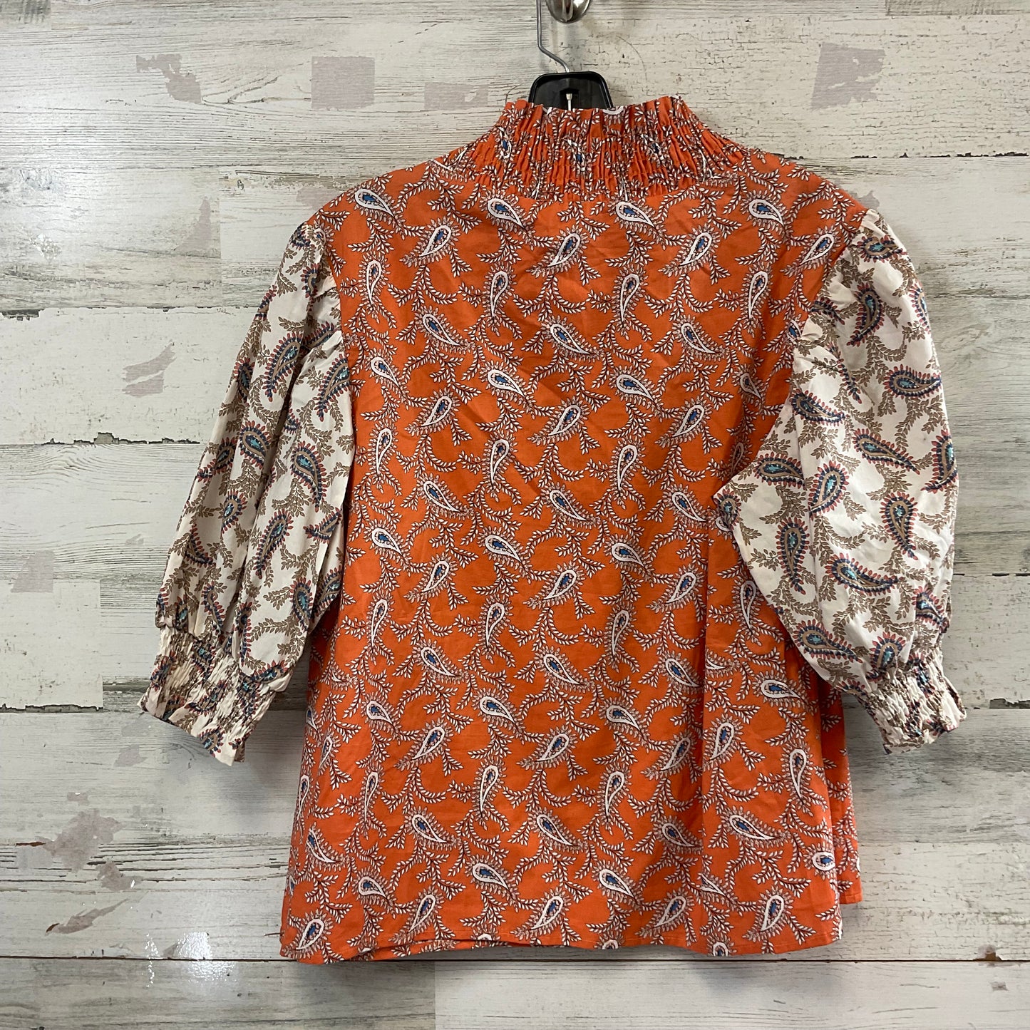 Top Short Sleeve By Ces Femme In Orange, Size: S