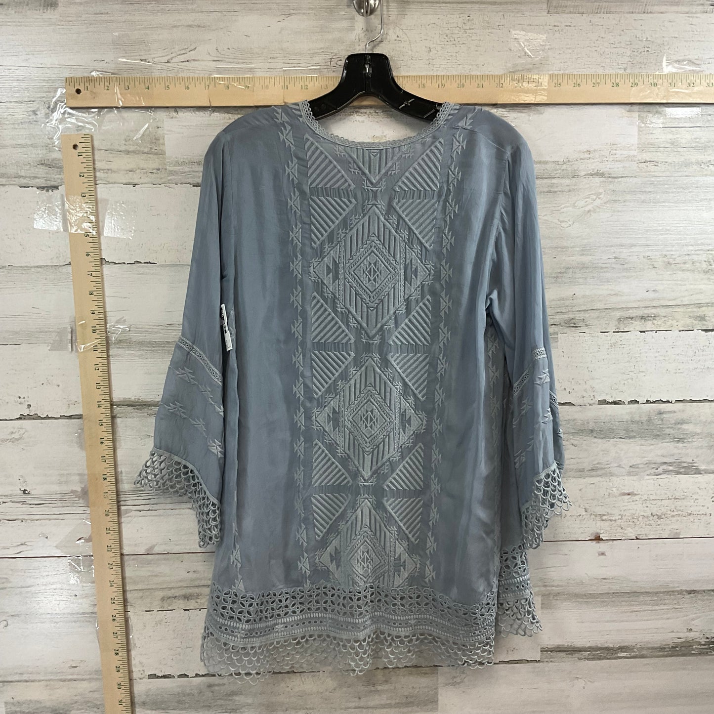 Grey Top Long Sleeve Johnny Was, Size Xs