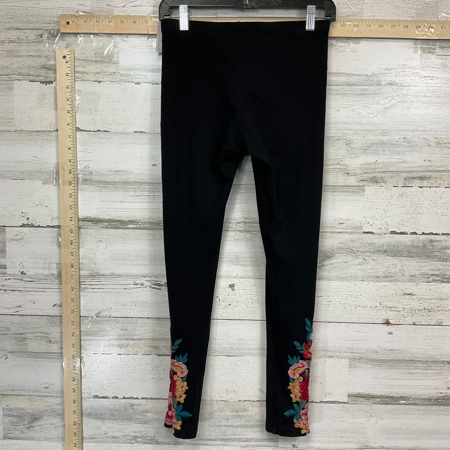 Black Pants Leggings Johnny Was, Size Xs