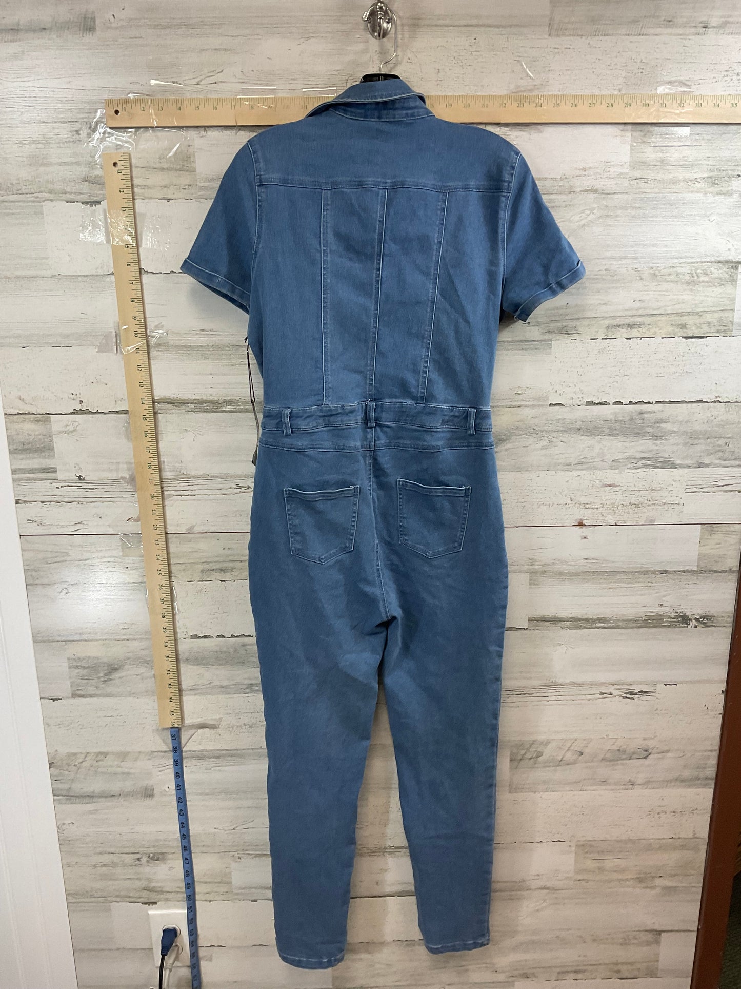 Blue Denim Jumpsuit HAUTE MONDE, Size L