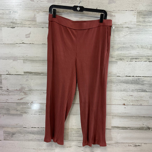 Pants Cropped By Eileen Fisher In Brown, Size: M