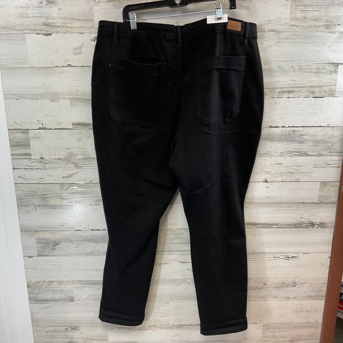 Pants Other By Judy Blue In Black Denim, Size: 22womens