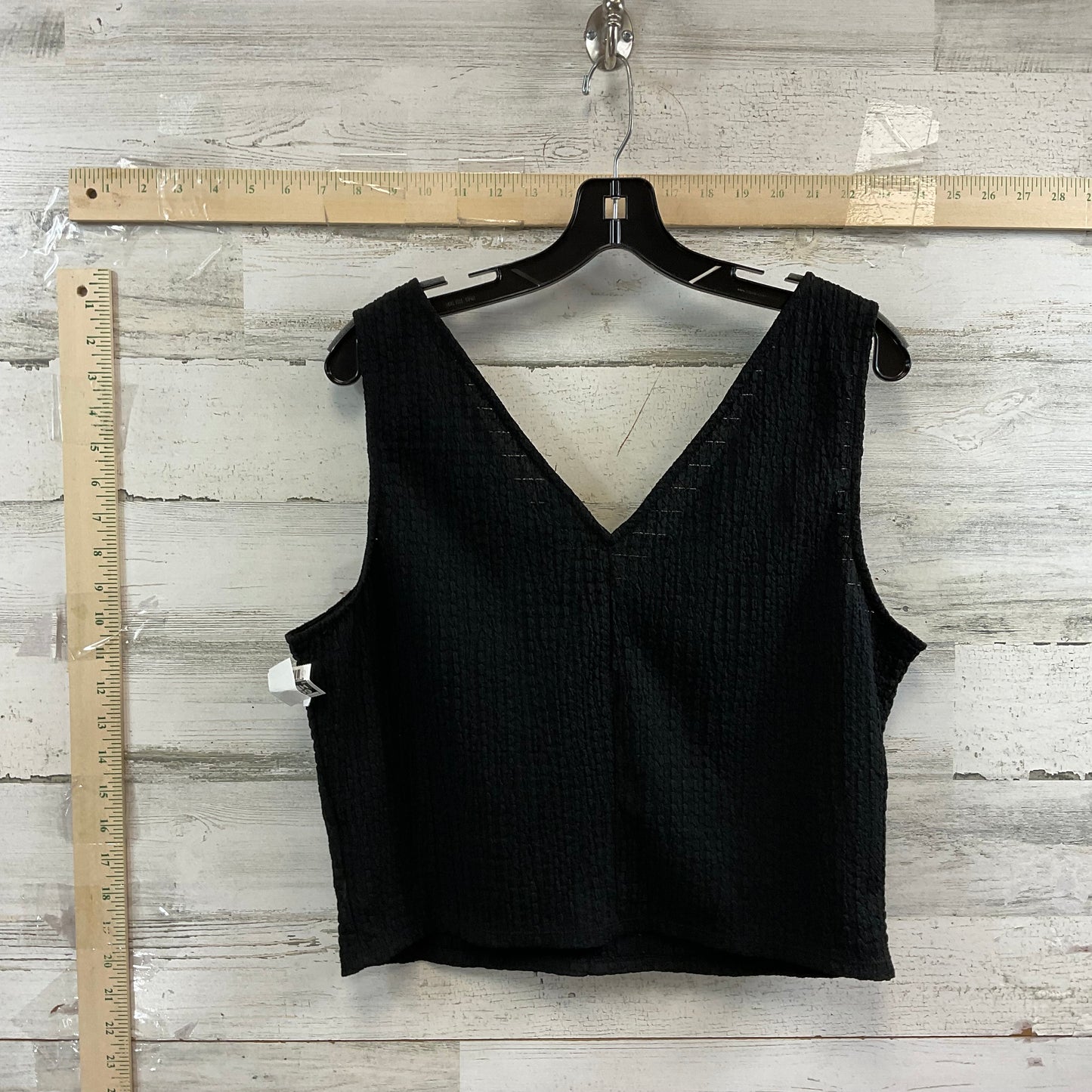 Top Sleeveless By Madewell In Black, Size: Xl