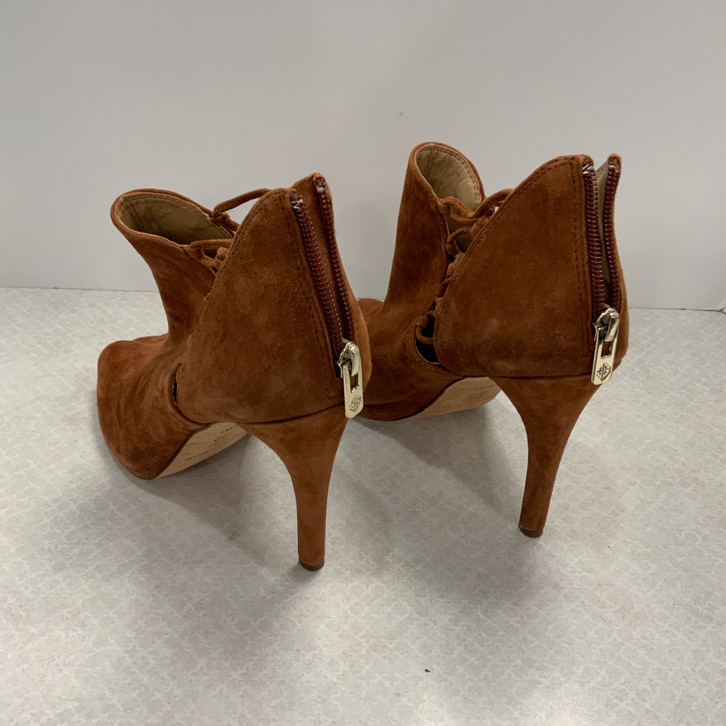 Brown Shoes Heels Stiletto Antonio Melani, Size 8.5