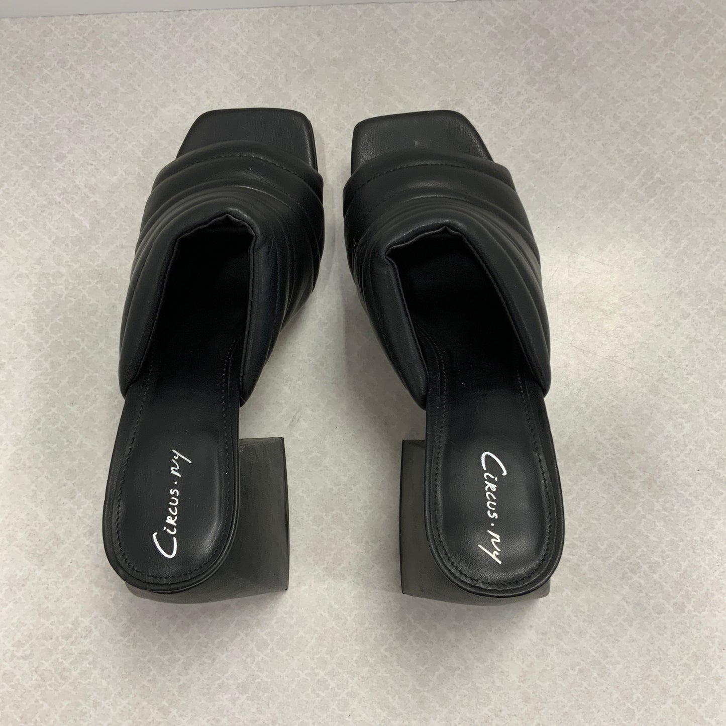 Black Sandals Heels Block Sam Edelman, Size 8