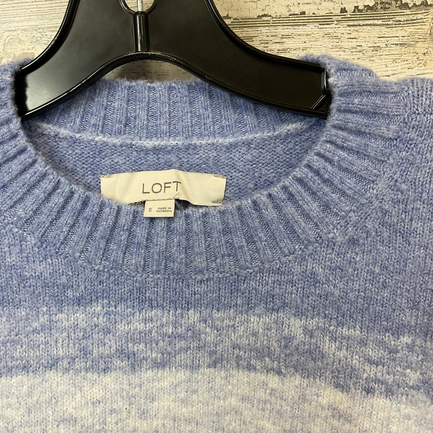 Sweater By Loft In Blue, Size: S