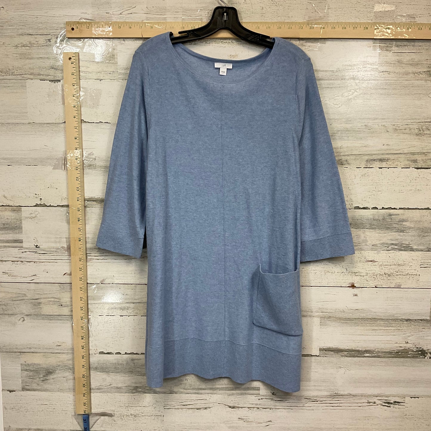 Tunic 3/4 Sleeve By J. Jill In Blue, Size: L