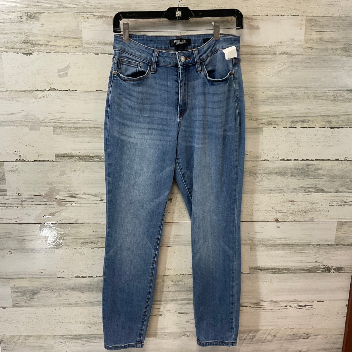 Jeans Straight By Judy Blue In Blue Denim, Size: 4