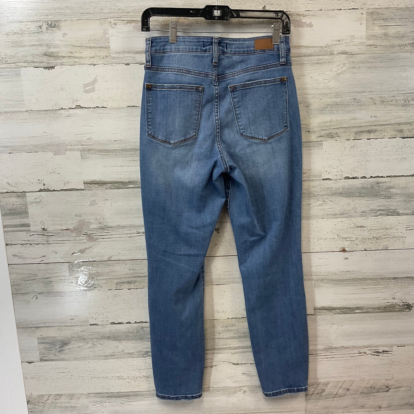 Jeans Straight By Judy Blue In Blue Denim, Size: 4