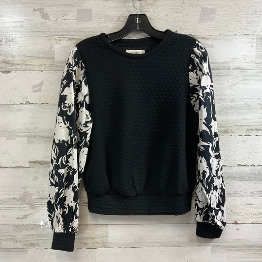 Top Long Sleeve By Porridge In Black, Size: Xs