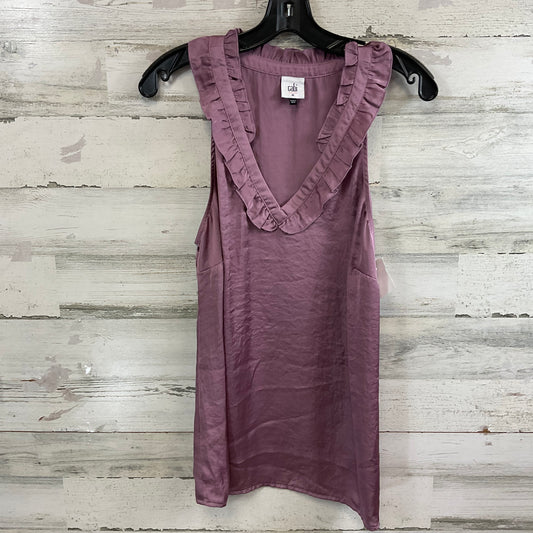 Top Sleeveless By Cabi In Purple, Size: M