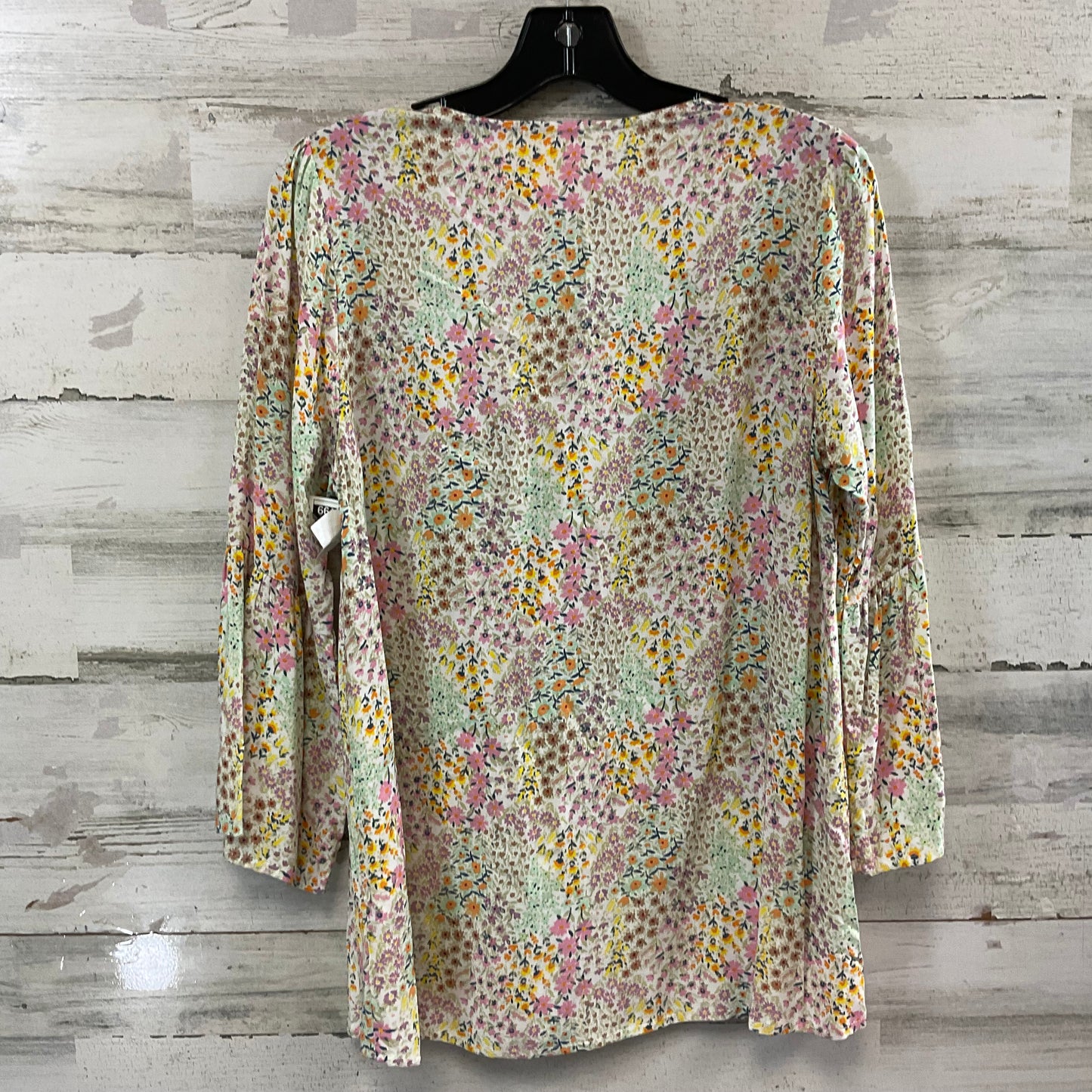 Top 3/4 Sleeve By Savanna Jane In Cream, Size: S