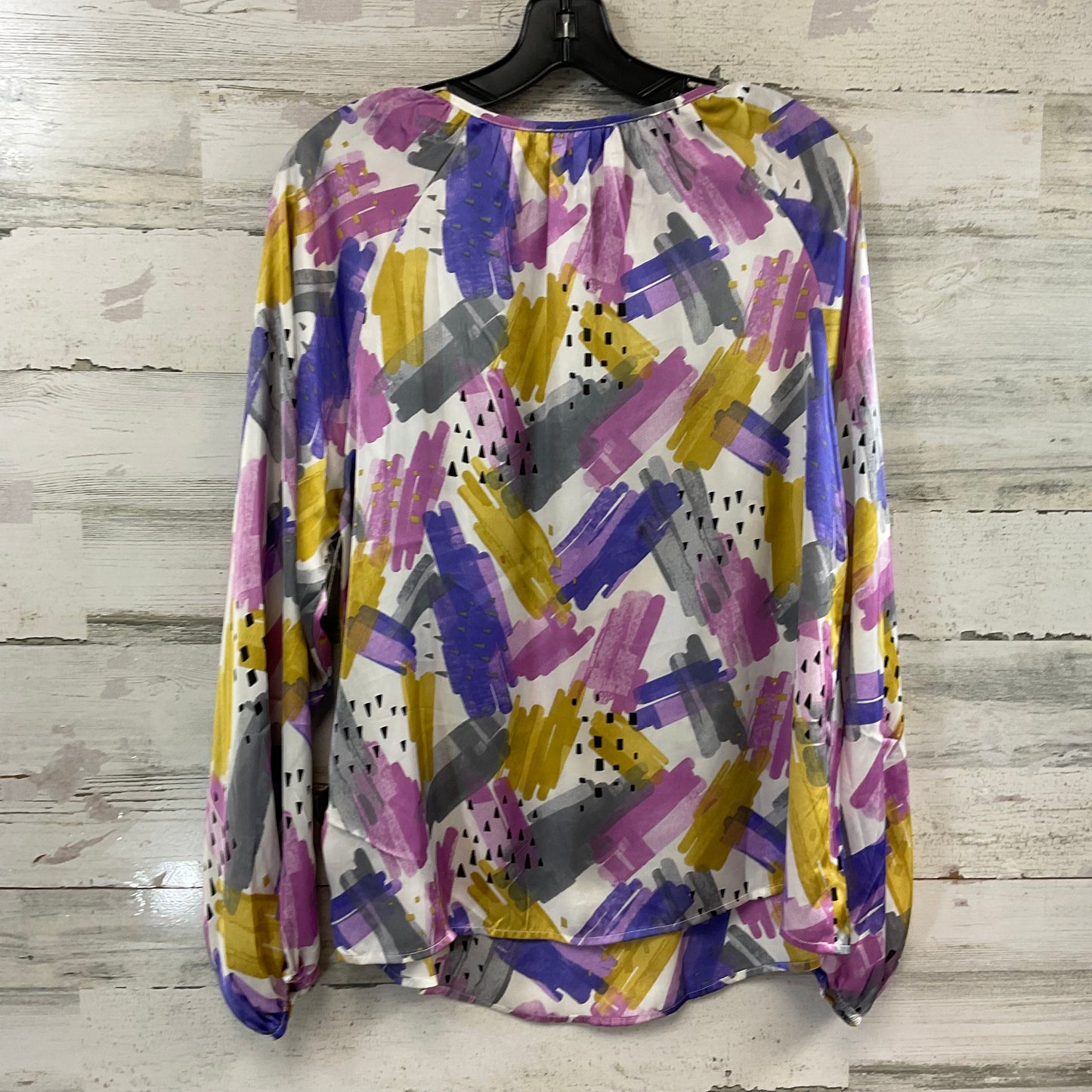 Top Long Sleeve By EMILY WONDER  In Purple, Size: M