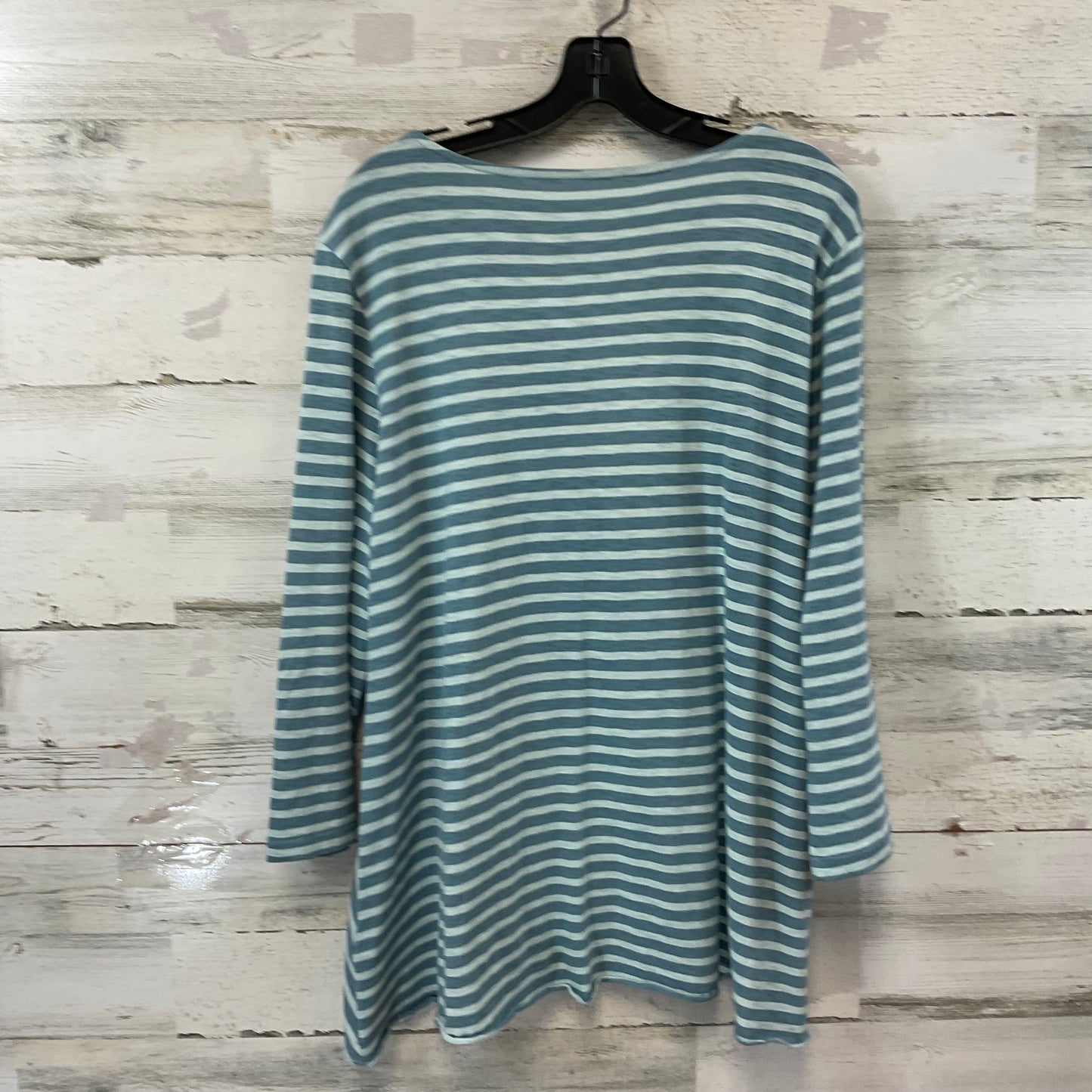 Top Long Sleeve By Soft Surroundings In Green, Size: Xl