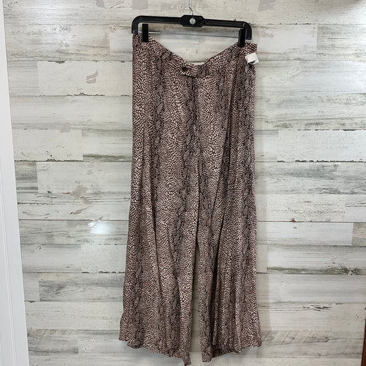 Pants Wide Leg By Anthropologie In Brown, Size: 12