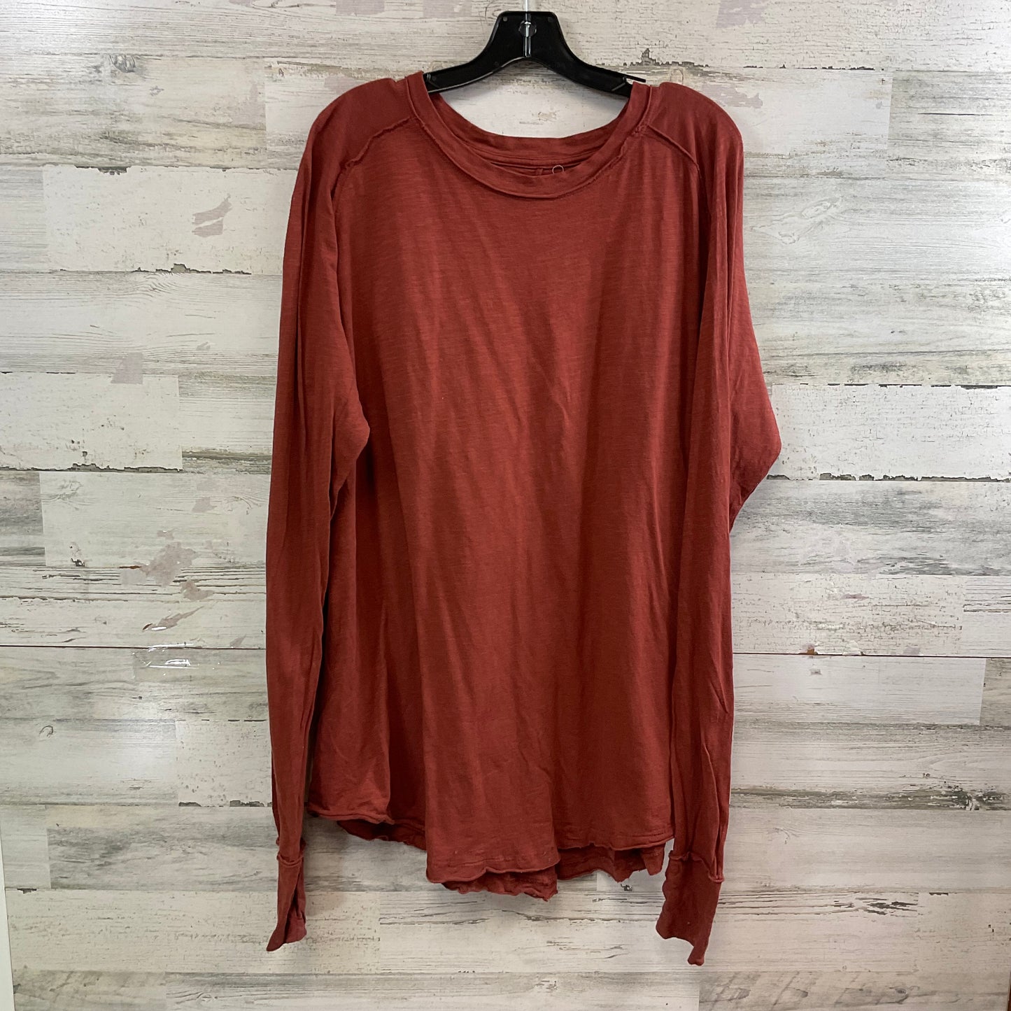 Top Long Sleeve By We The Free In Brown, Size: M