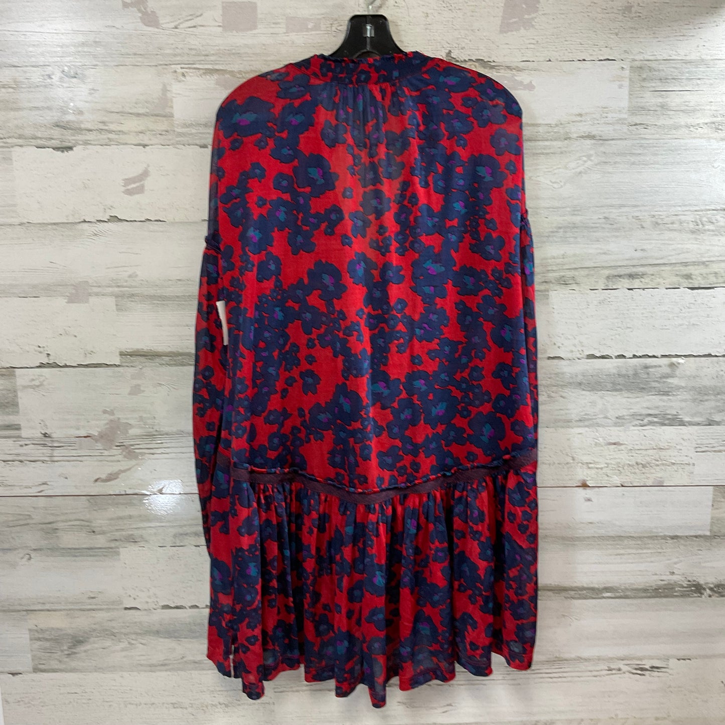 Top Long Sleeve By Free People In Red, Size: S