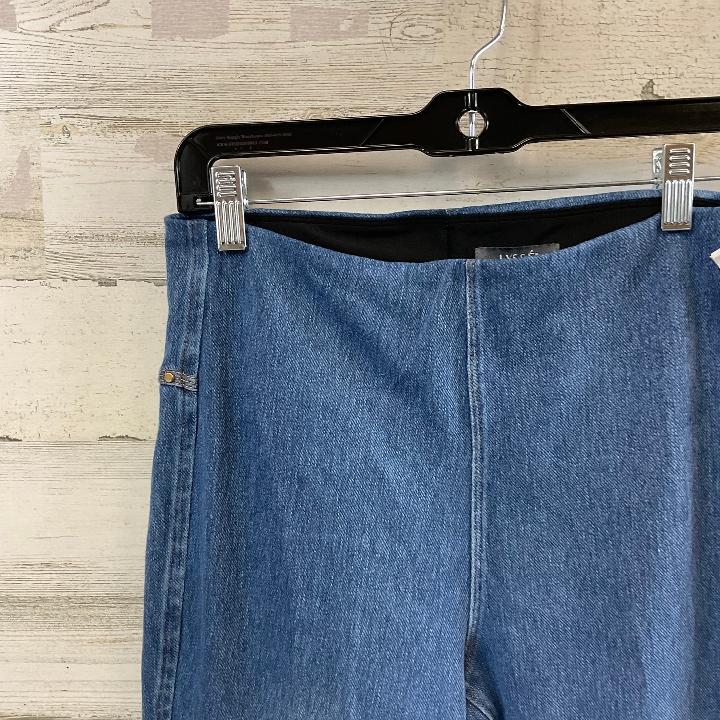 Jeans Straight By Lysse In Blue Denim, Size: M