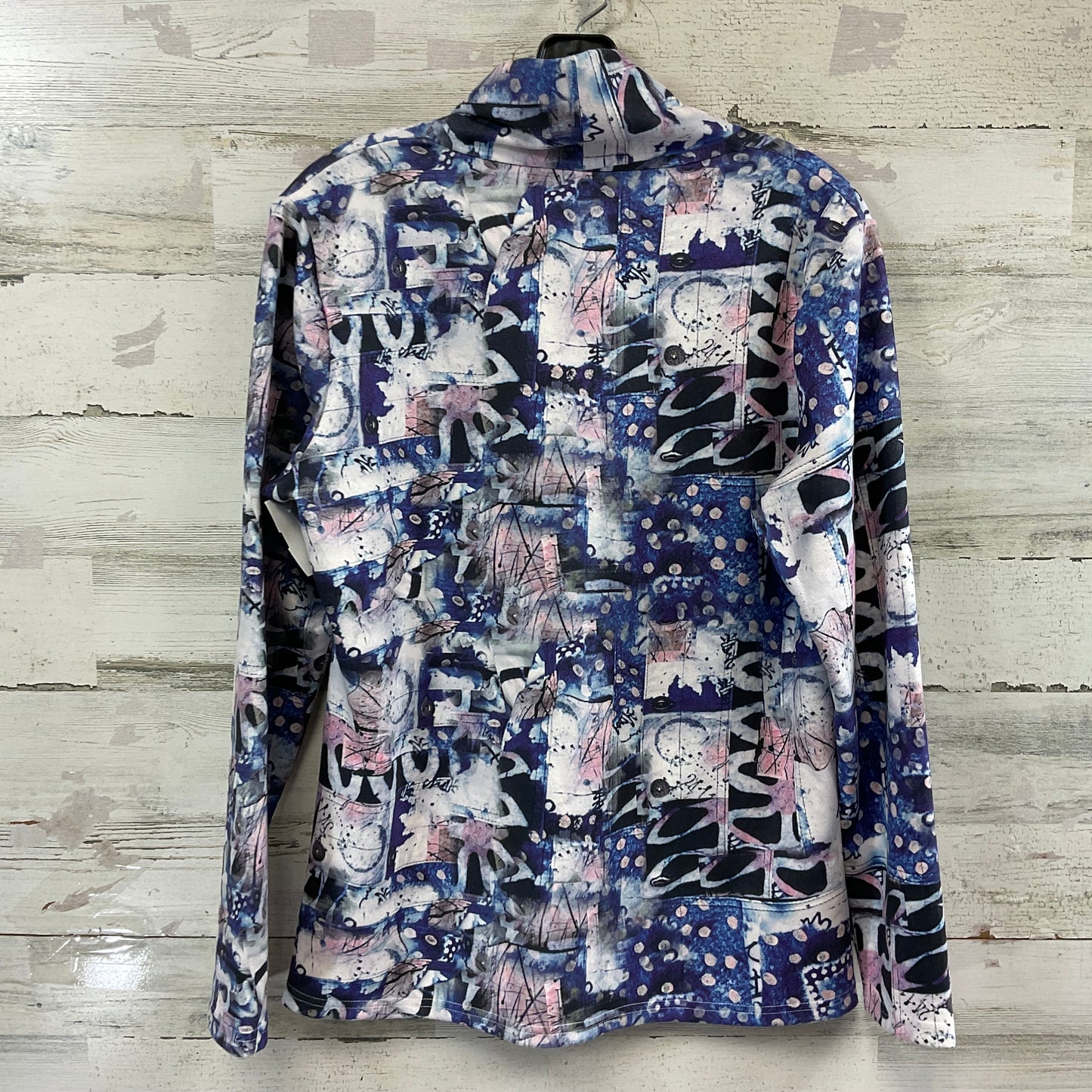 Top Long Sleeve By Ethyl In Blue, Size: M