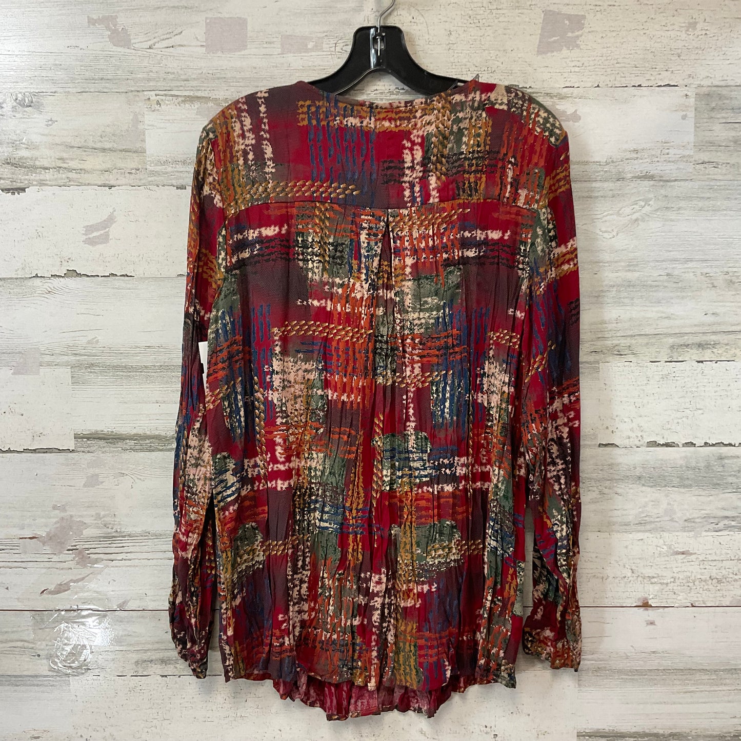 Top Long Sleeve By Ethyl In Red, Size: M