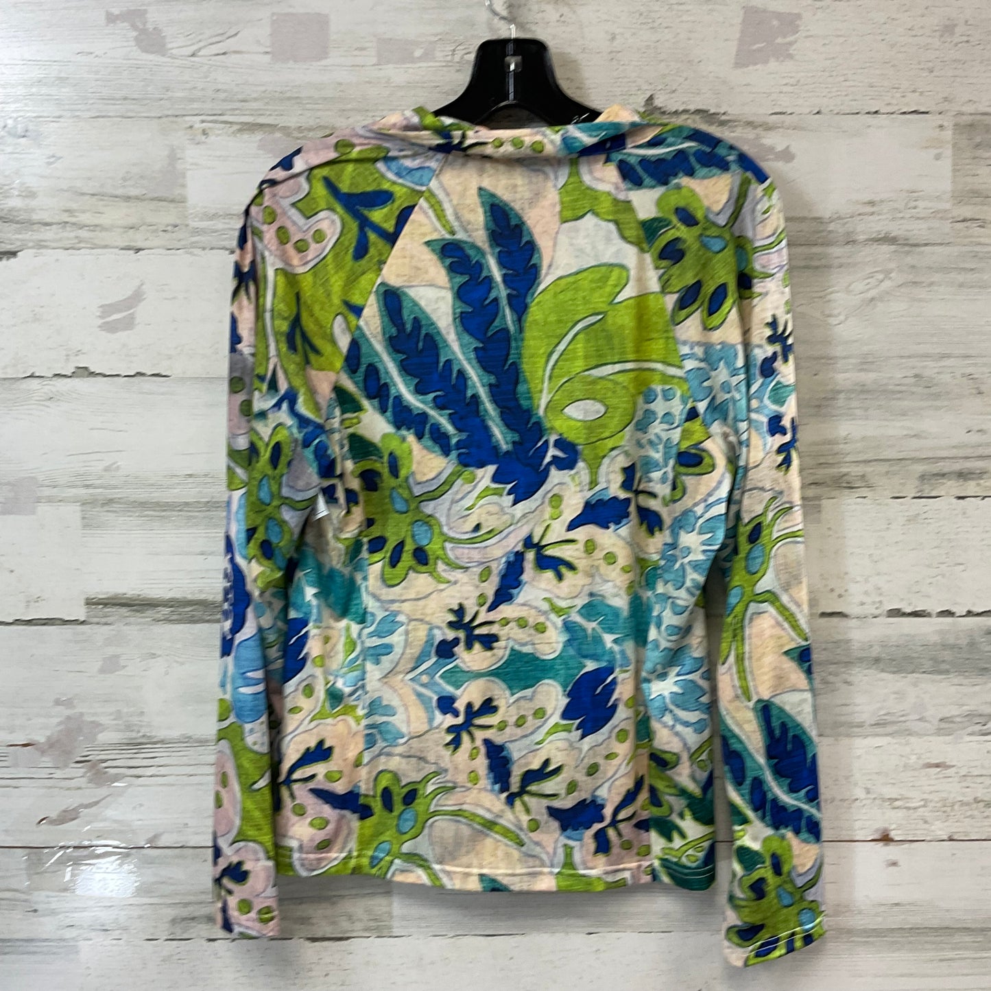 Top Long Sleeve By Ethyl In Green, Size: M