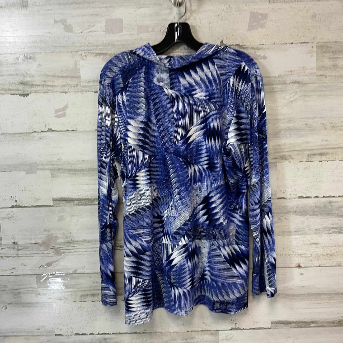 Top Long Sleeve By Ethyl In Blue, Size: M