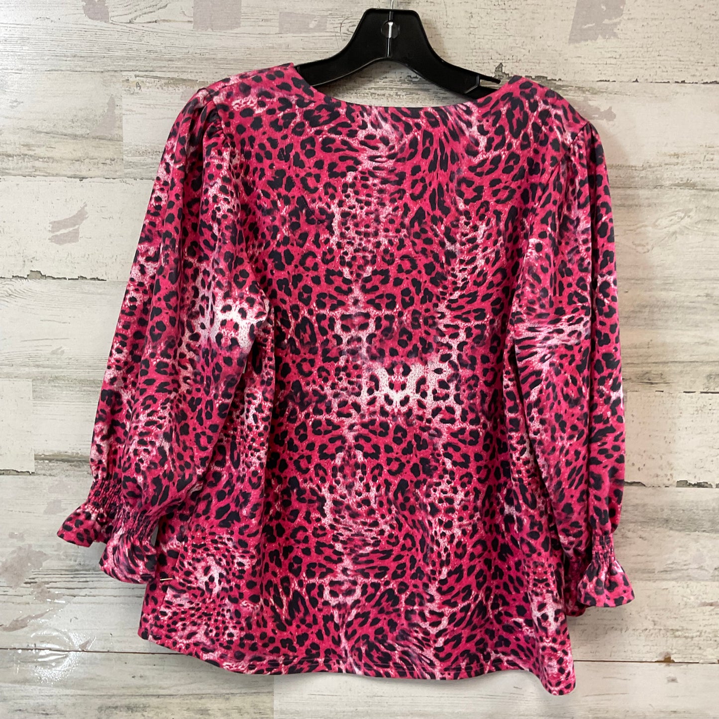 Top Long Sleeve By Ethyl In Pink, Size: M