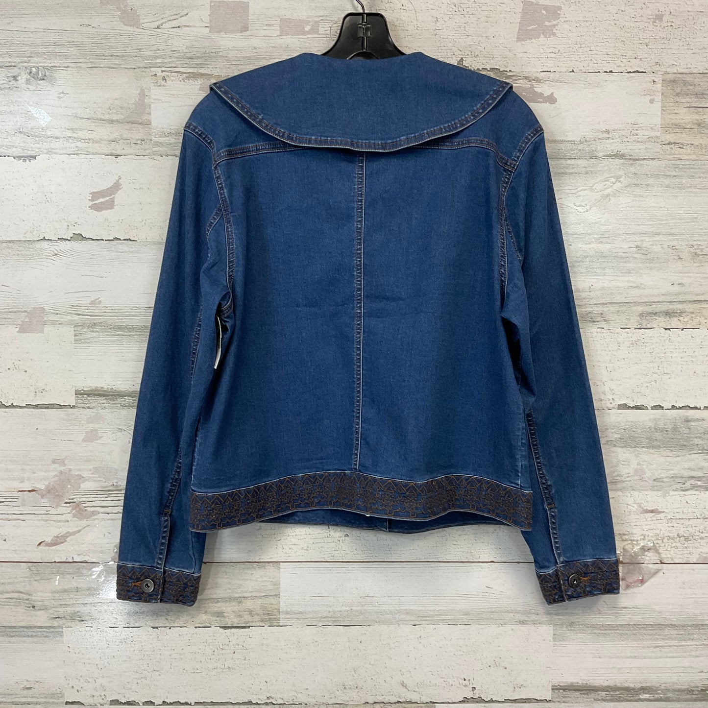 Jacket Denim By Ethyl In Blue Denim, Size: M