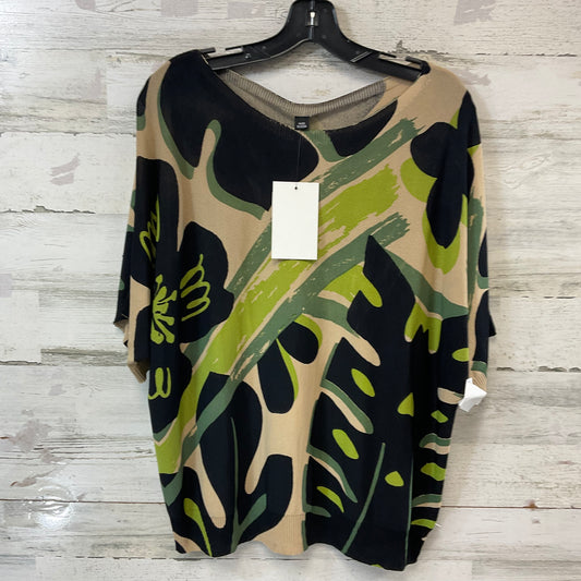 Top Long Sleeve By Ethyl In Green, Size: M