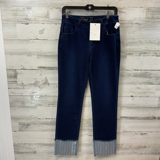 Jeans Cropped By Ethyl In Blue Denim, Size: 4