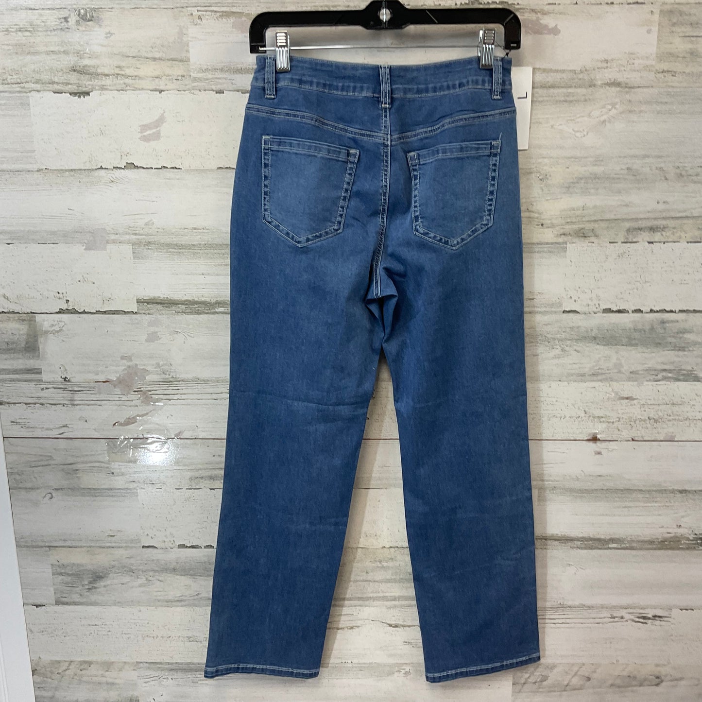 Jeans Straight By Ethyl In Blue Denim, Size: 4