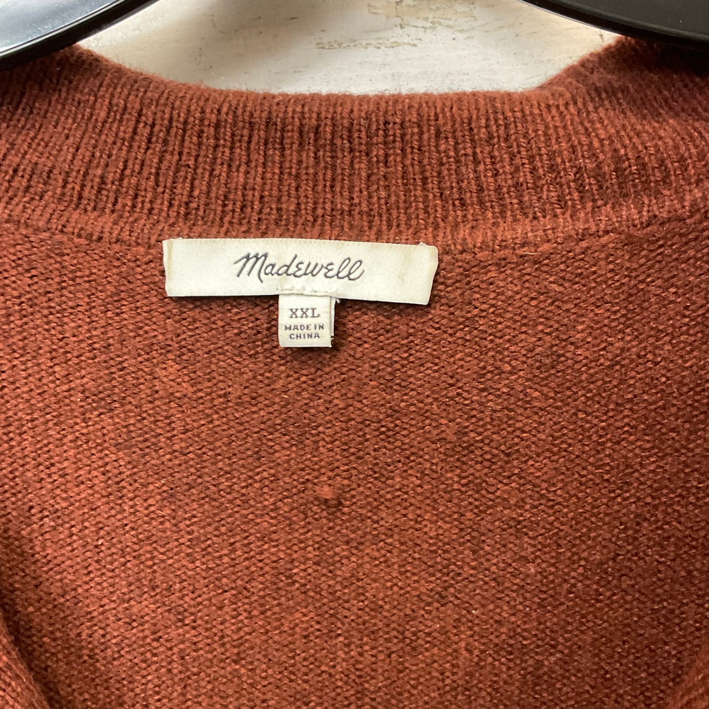 Sweater By Madewell In Brown, Size: XXL