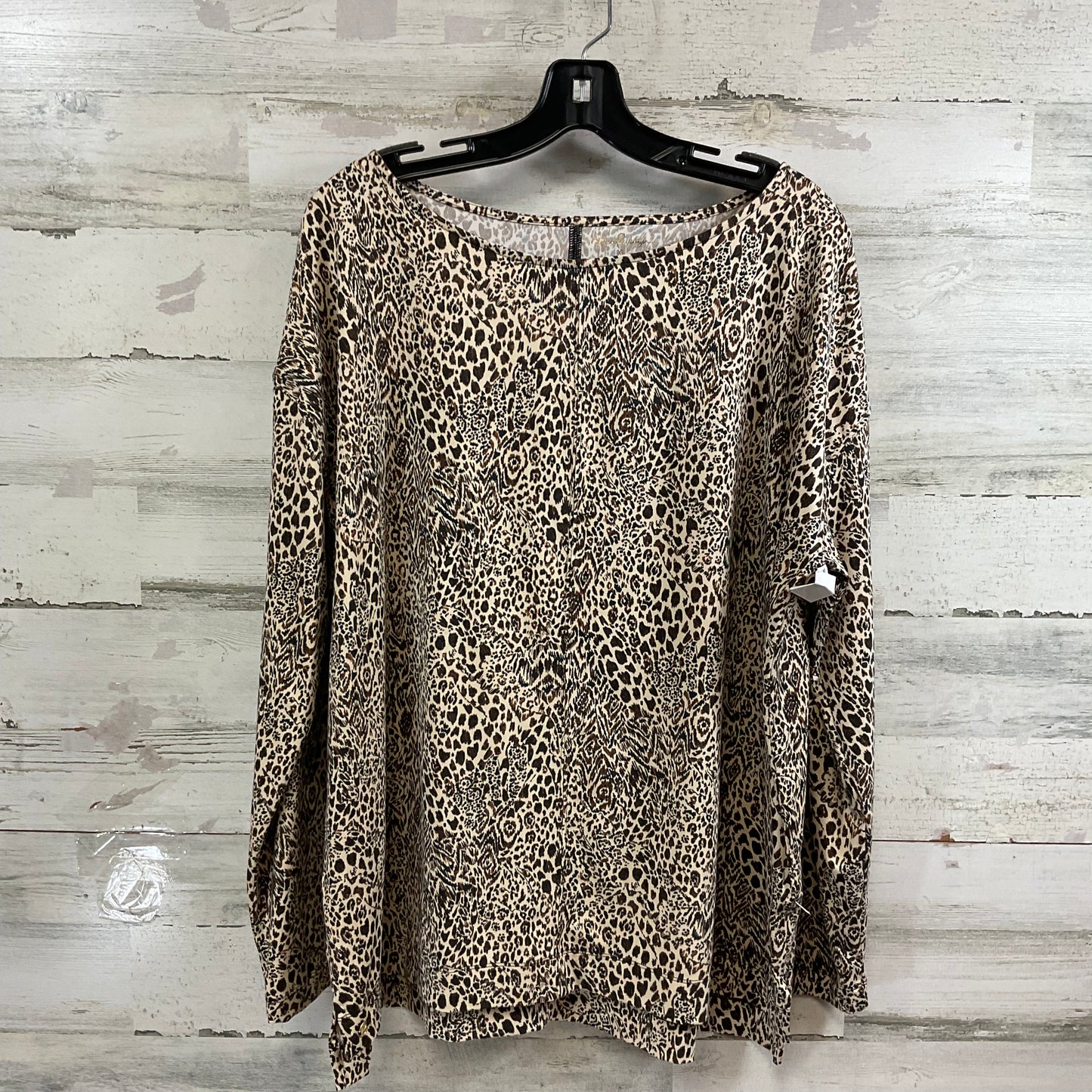 Top Long Sleeve By Lilly Pulitzer In Animal Print, Size: Xl