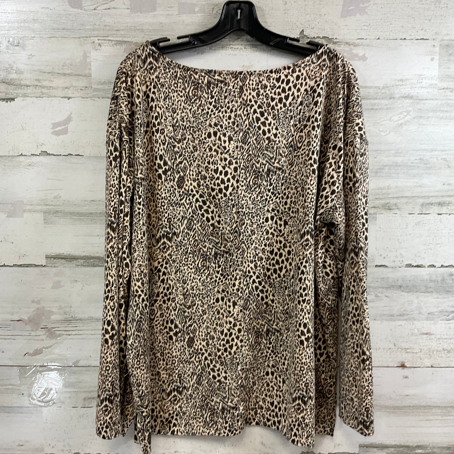 Top Long Sleeve By Lilly Pulitzer In Animal Print, Size: Xl