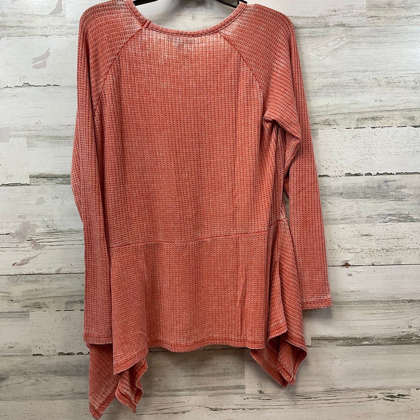 Top Long Sleeve By Diane Gilman In Red, Size: M