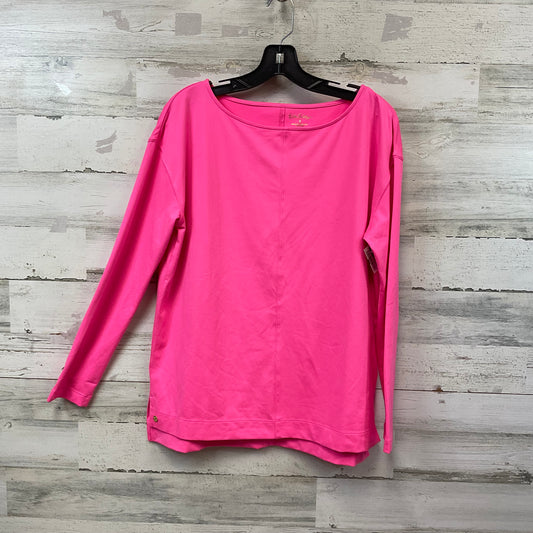 Top Long Sleeve By Lilly Pulitzer In Pink, Size: S