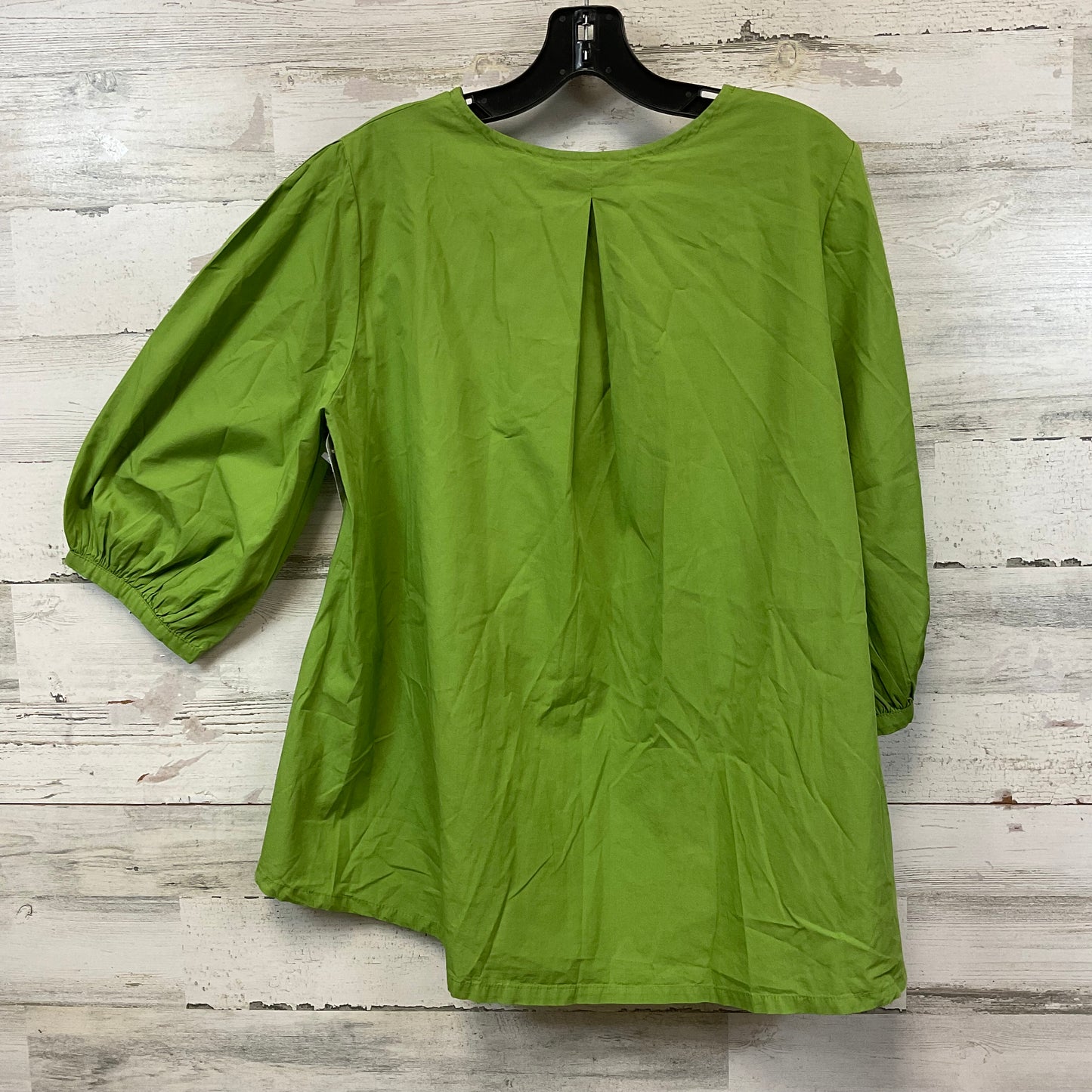 Top 3/4 Sleeve By Bryn Walker In Green, Size: S