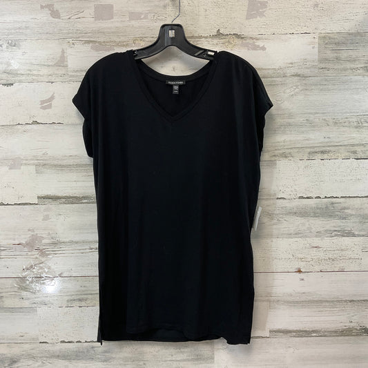 Top Short Sleeve By Eileen Fisher In Black, Size: Xs