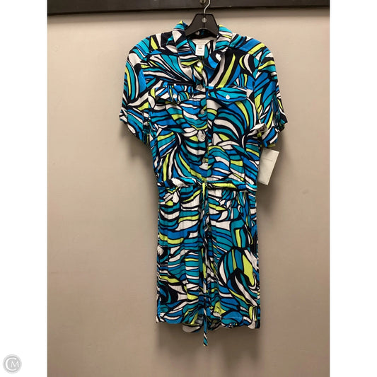 Dress Casual Short By Multiples In Blue, Size: Xl