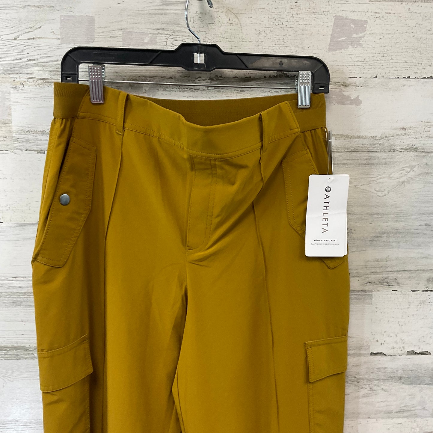 Athletic Pants By Athleta In Gold, Size: 12