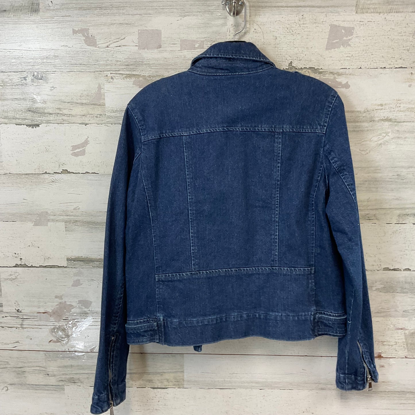 Jacket Denim By Loft In Blue Denim, Size: S