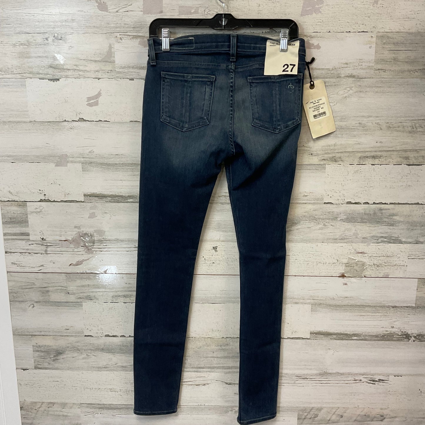 Jeans Skinny By Rag & Bones Jeans In Blue Denim, Size: 4