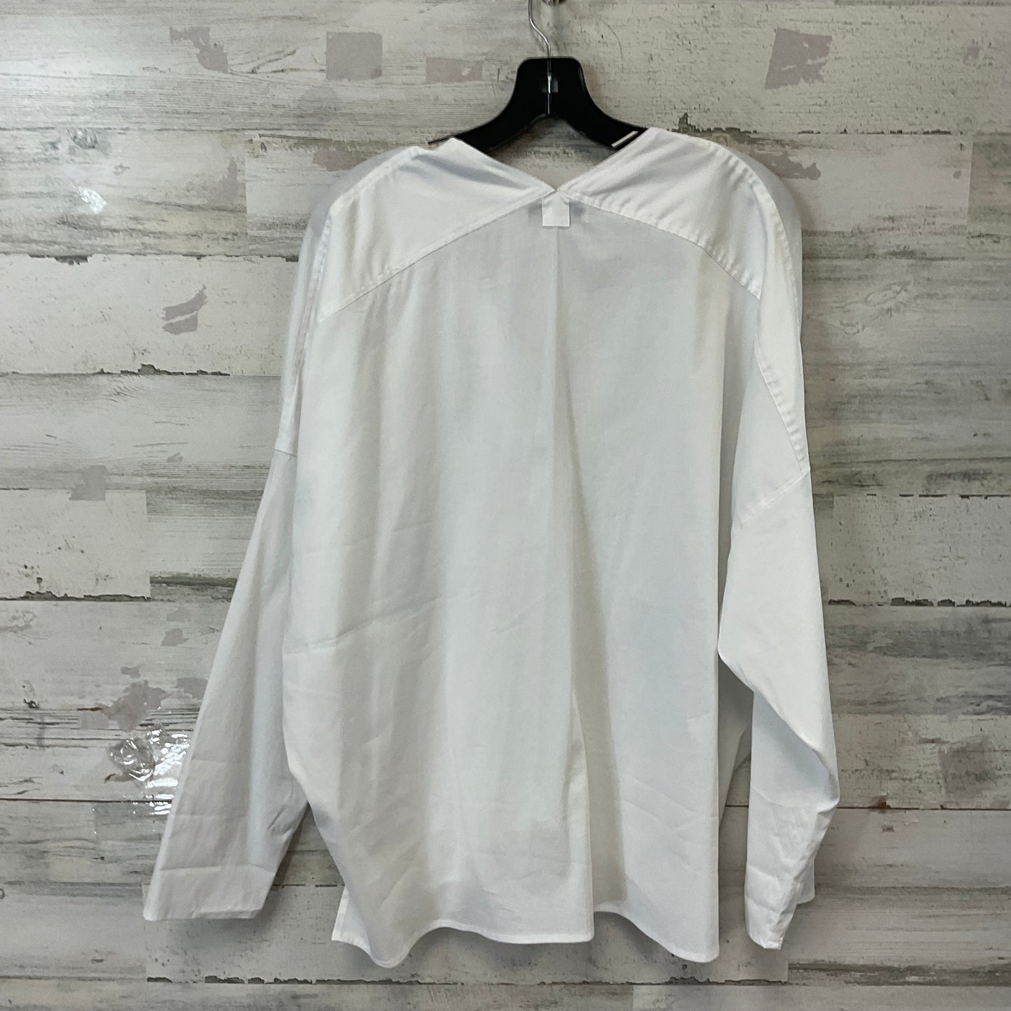 Blouse Long Sleeve By Bailey 44 In White, Size: M