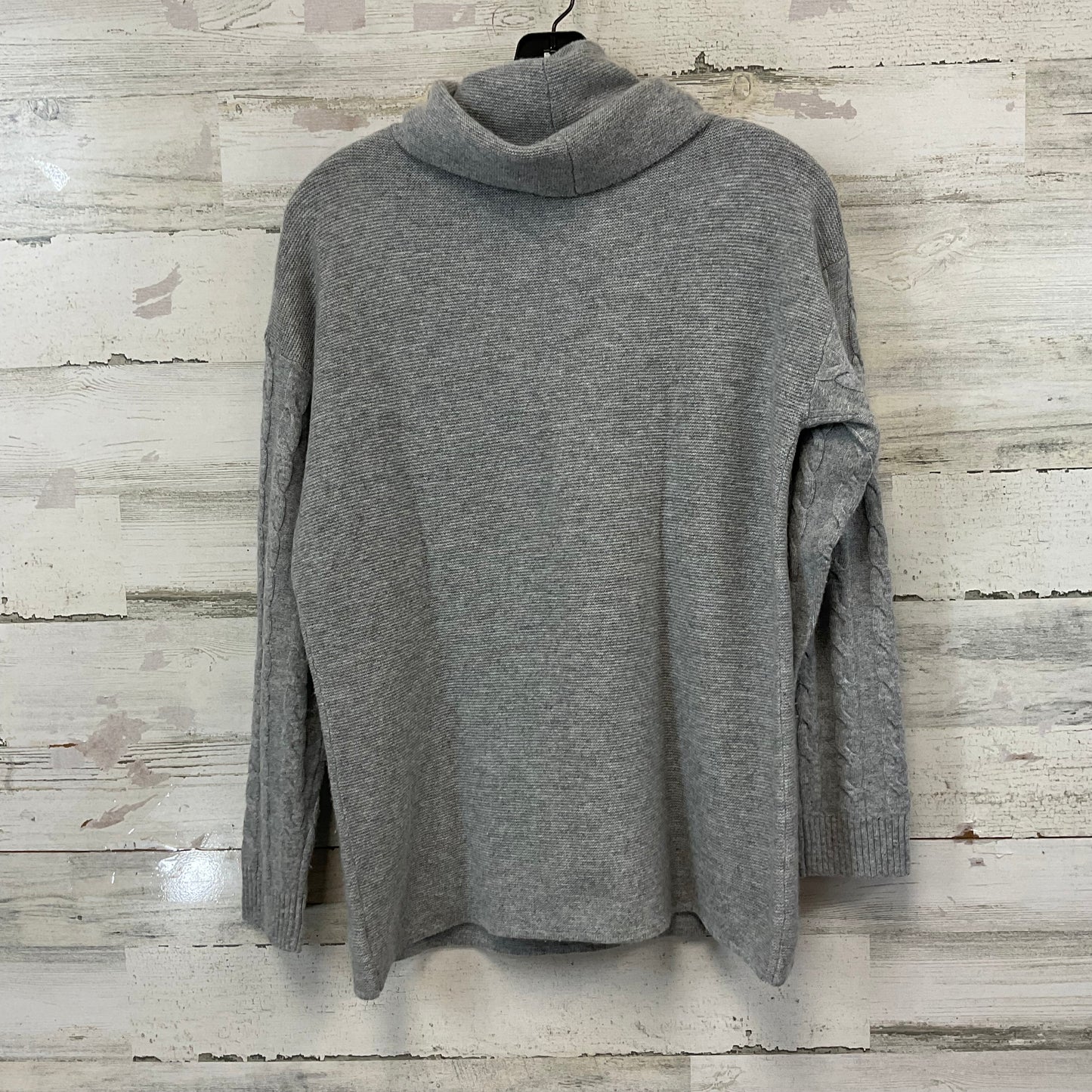 Sweater Cashmere By Talbots In Grey, Size: M