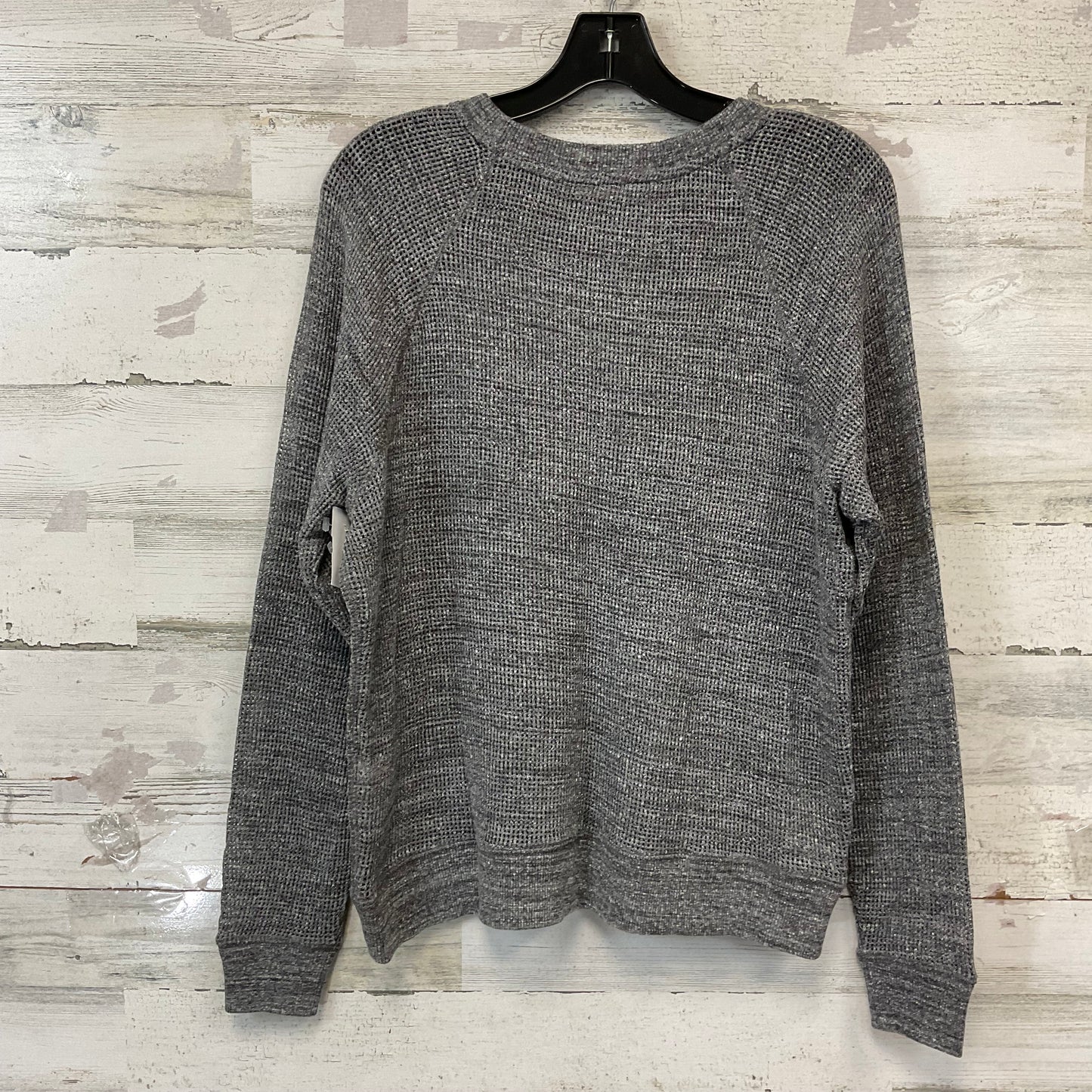 Top Long Sleeve By Eileen Fisher In Grey, Size: Xs